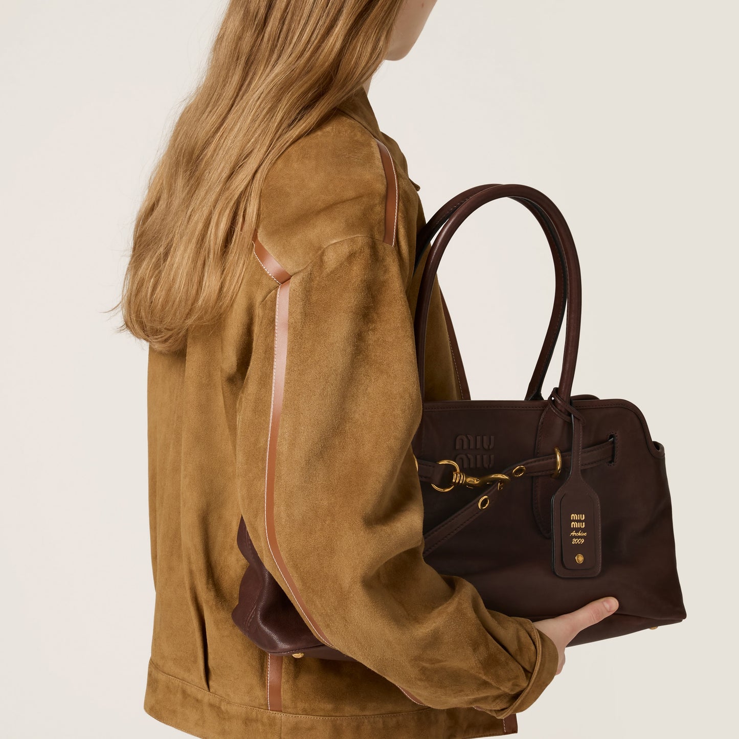 Aventure nappa leather bag