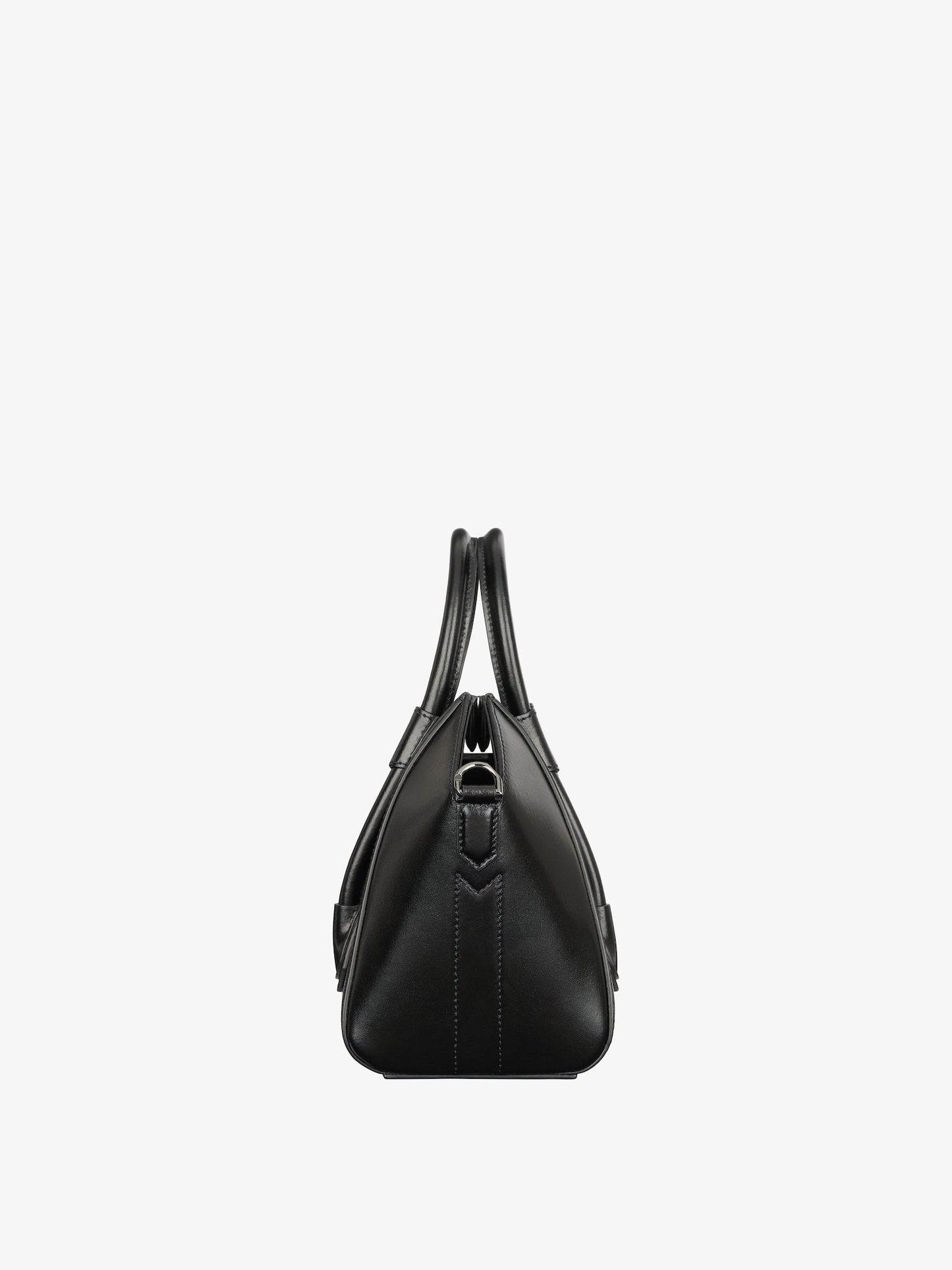 Mini Antigona Lock bag in Box leather