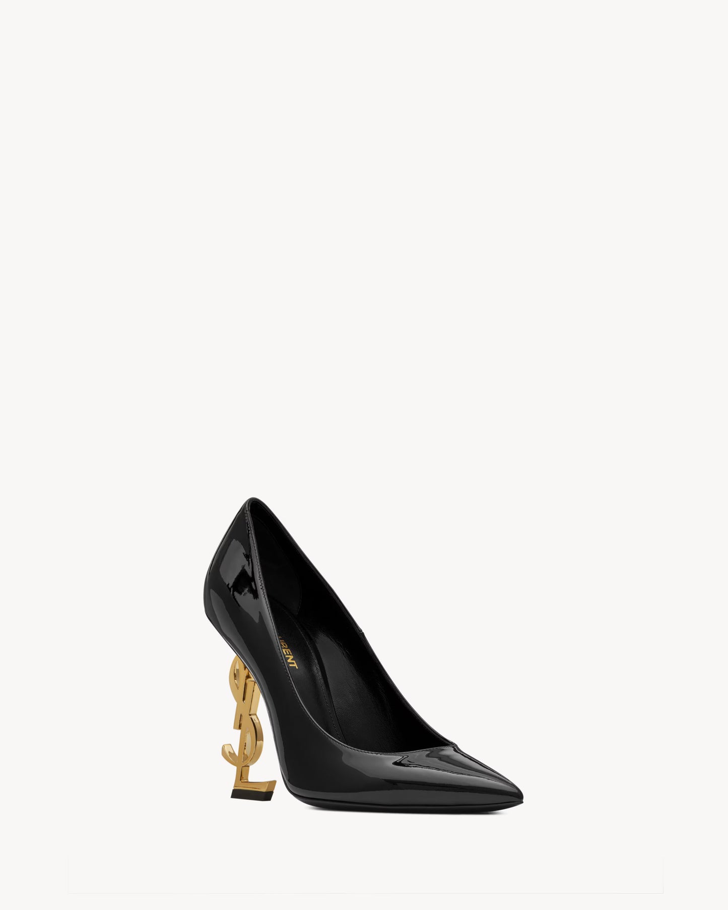OPYUM PUMPS IN PATENT LEATHER
