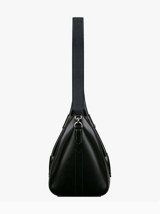 Small Antigona Lock bag in Box leather