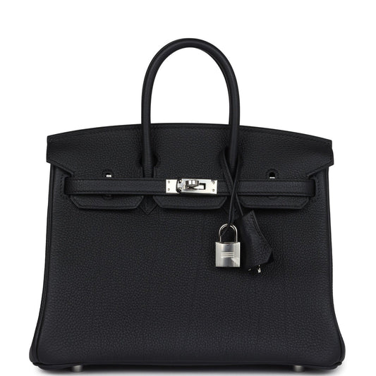 Hermès Birkin 25 Togo Silver Hardware