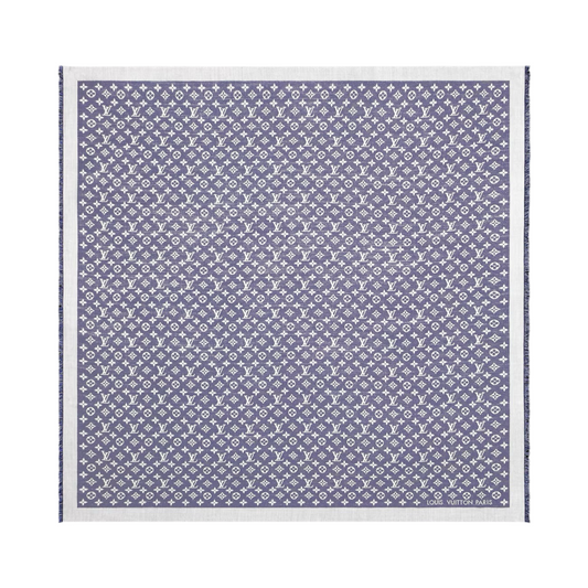 Shawl Monogram Denim