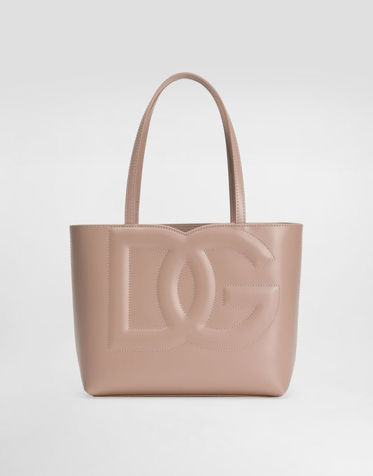 Small calfskin DG Logo shopper