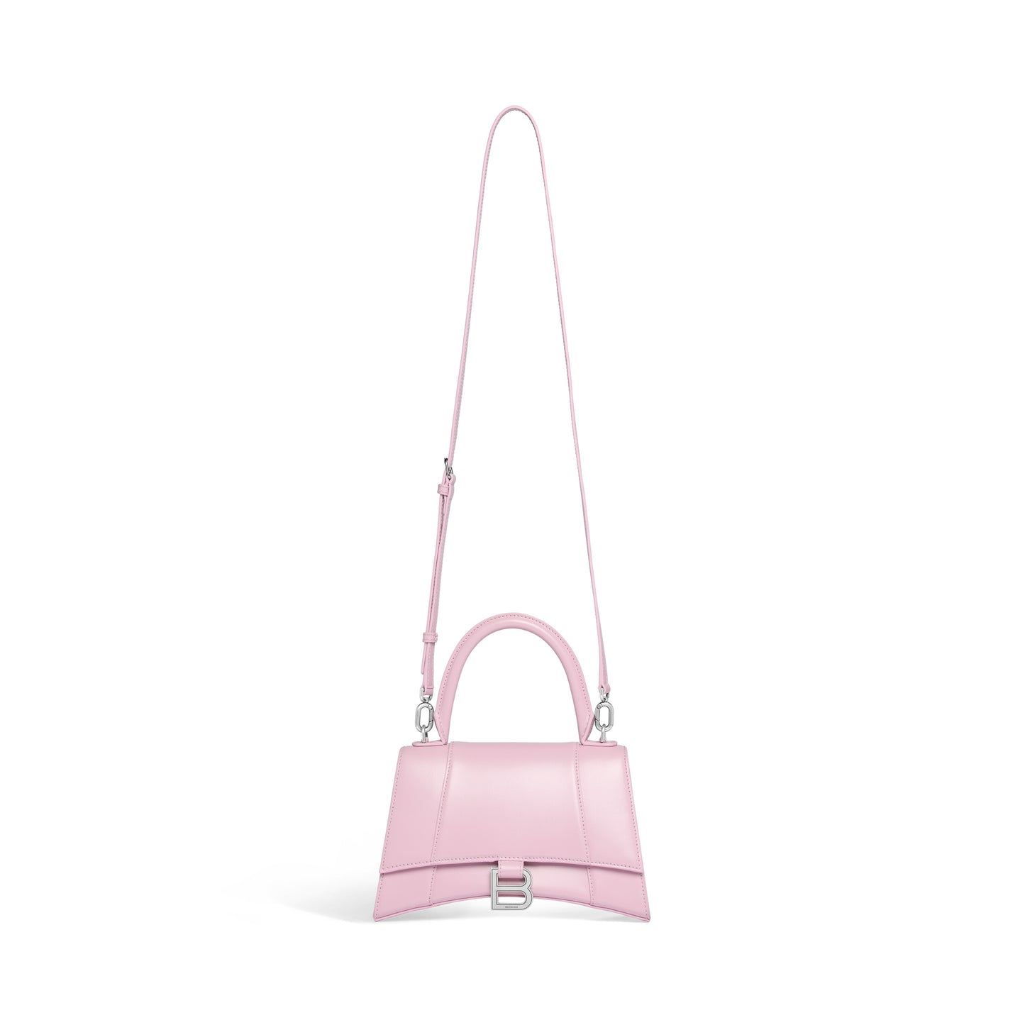 HOURGLASS SMALL HANDBAG BOX IN PINK