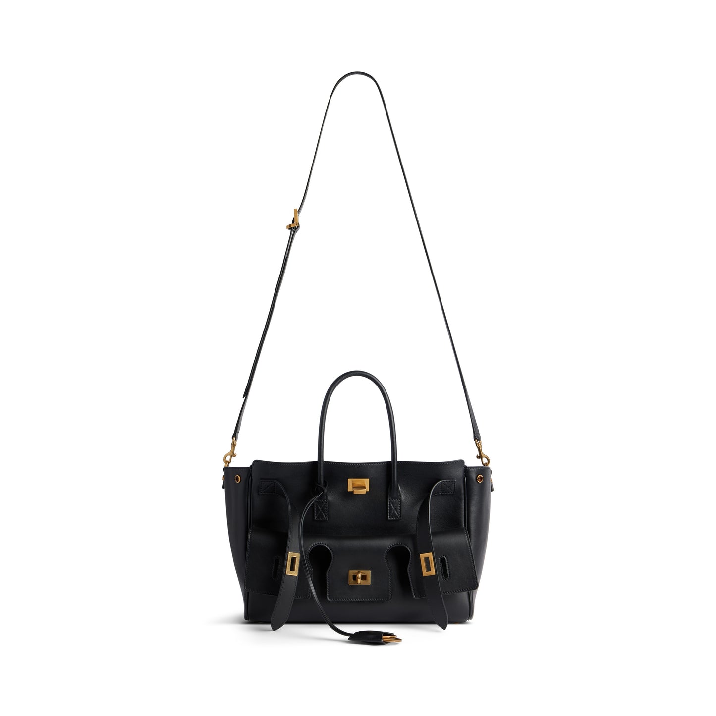 BEL AIR SMALL CARRY ALL BAG IN BLACK