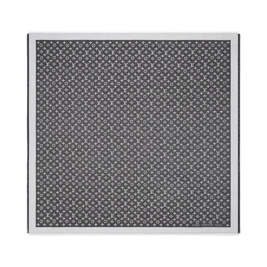 Shawl Monogram Denim