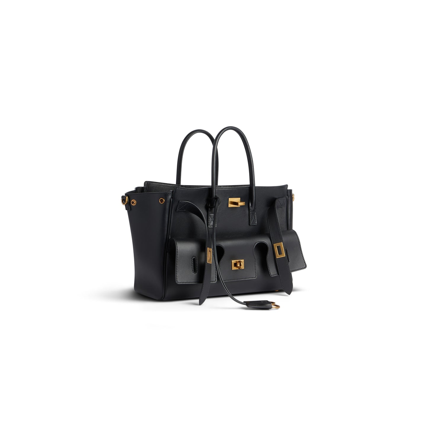 BEL AIR SMALL CARRY ALL BAG IN BLACK