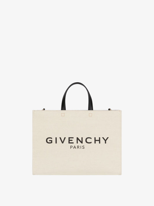 Medium G-Tote shopping bag in canvas