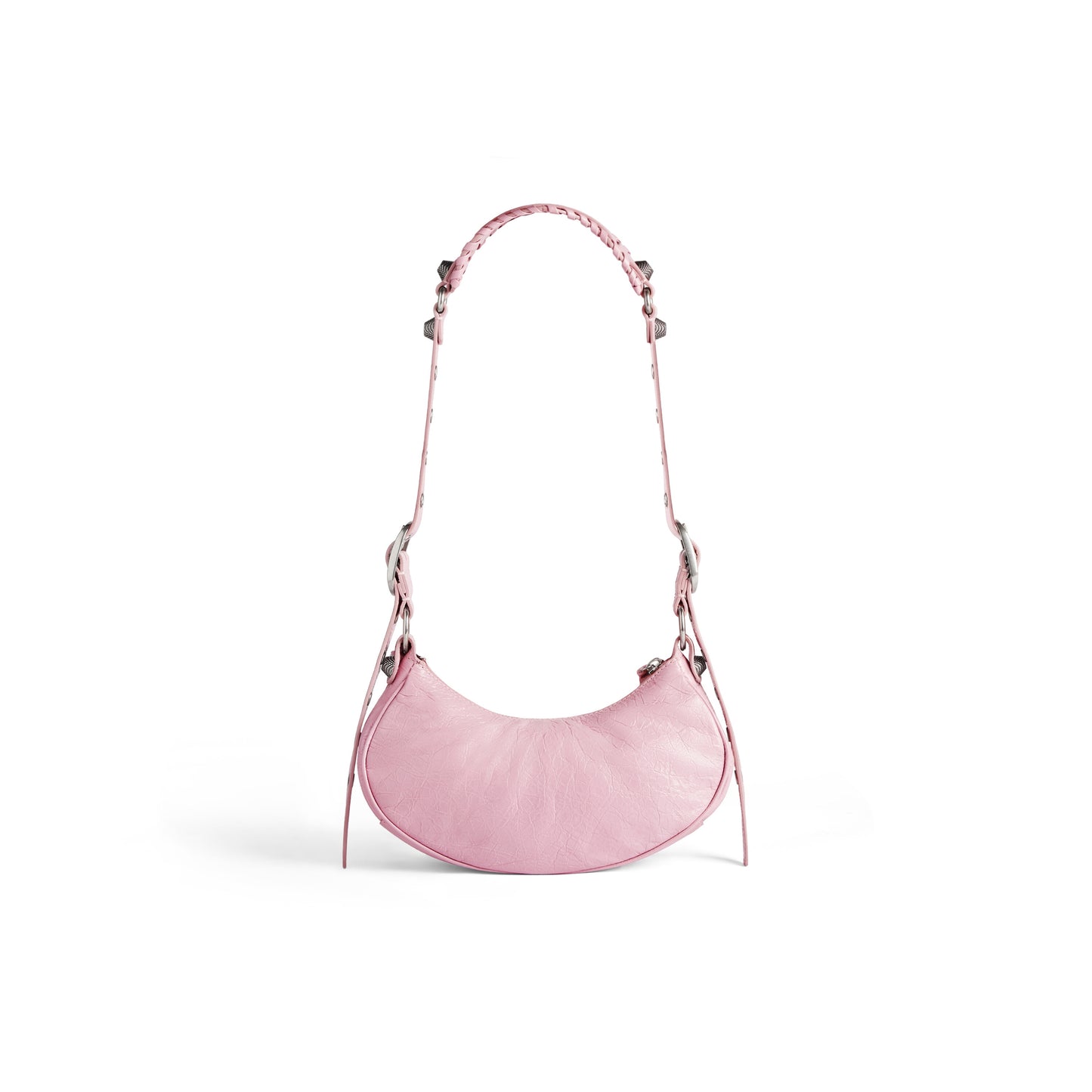 LE CAGOLE XS SHOULDER BAG IN LIGHT PINK