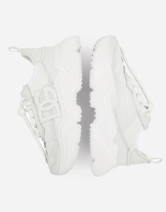 Mixed-materials Daymaster sneakers