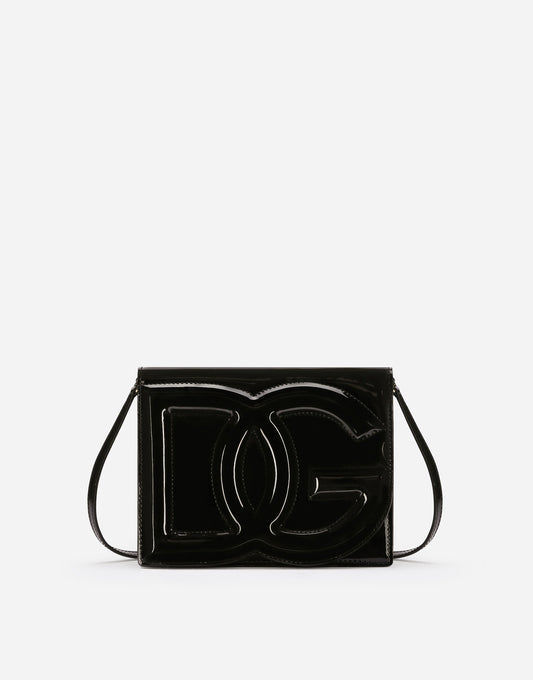 Patent leather DG Logo Bag crossbody bag