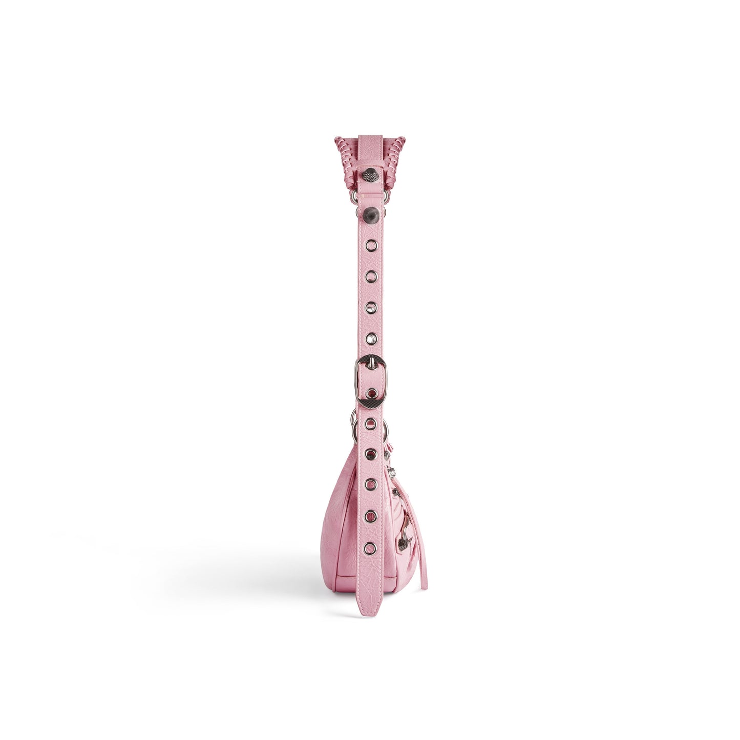 LE CAGOLE XS SHOULDER BAG IN LIGHT PINK