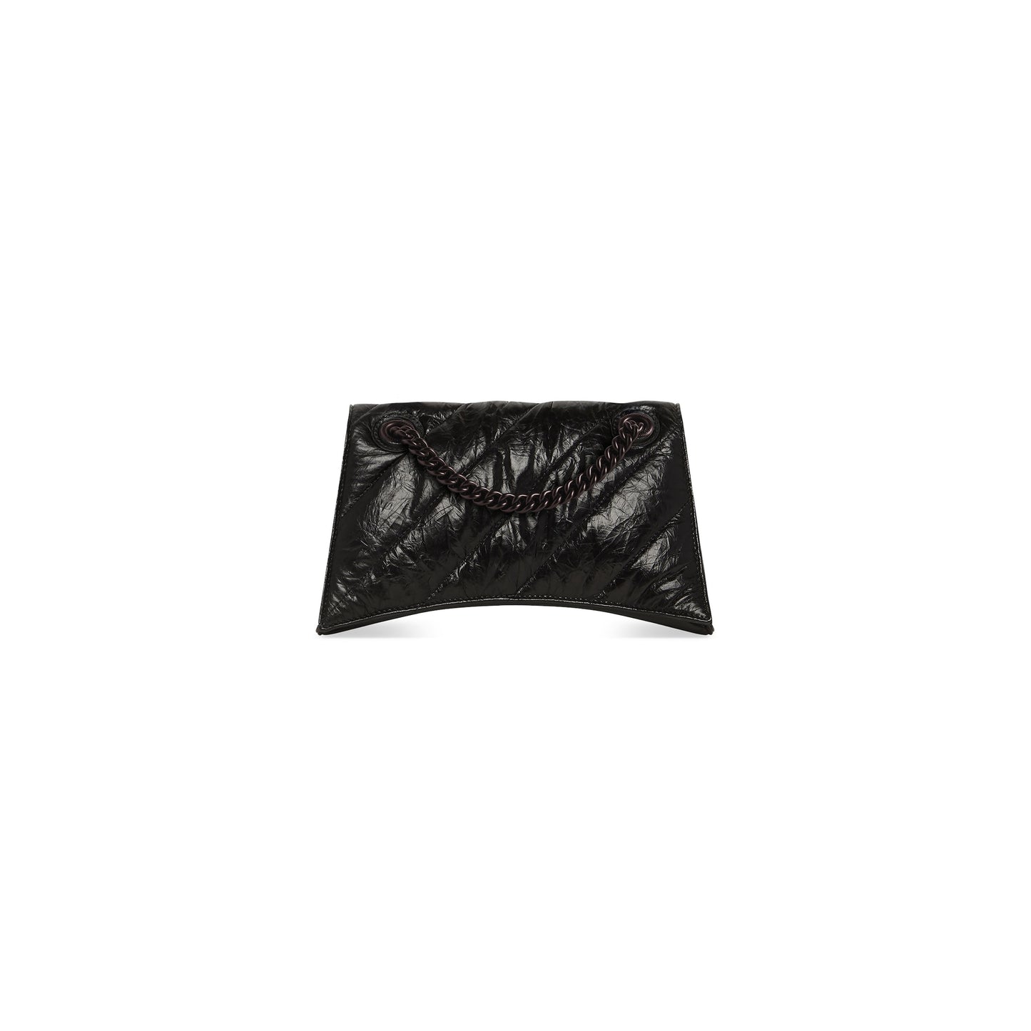 CRUSH SMALL CHAIN BAG QUILTED IN BLACK