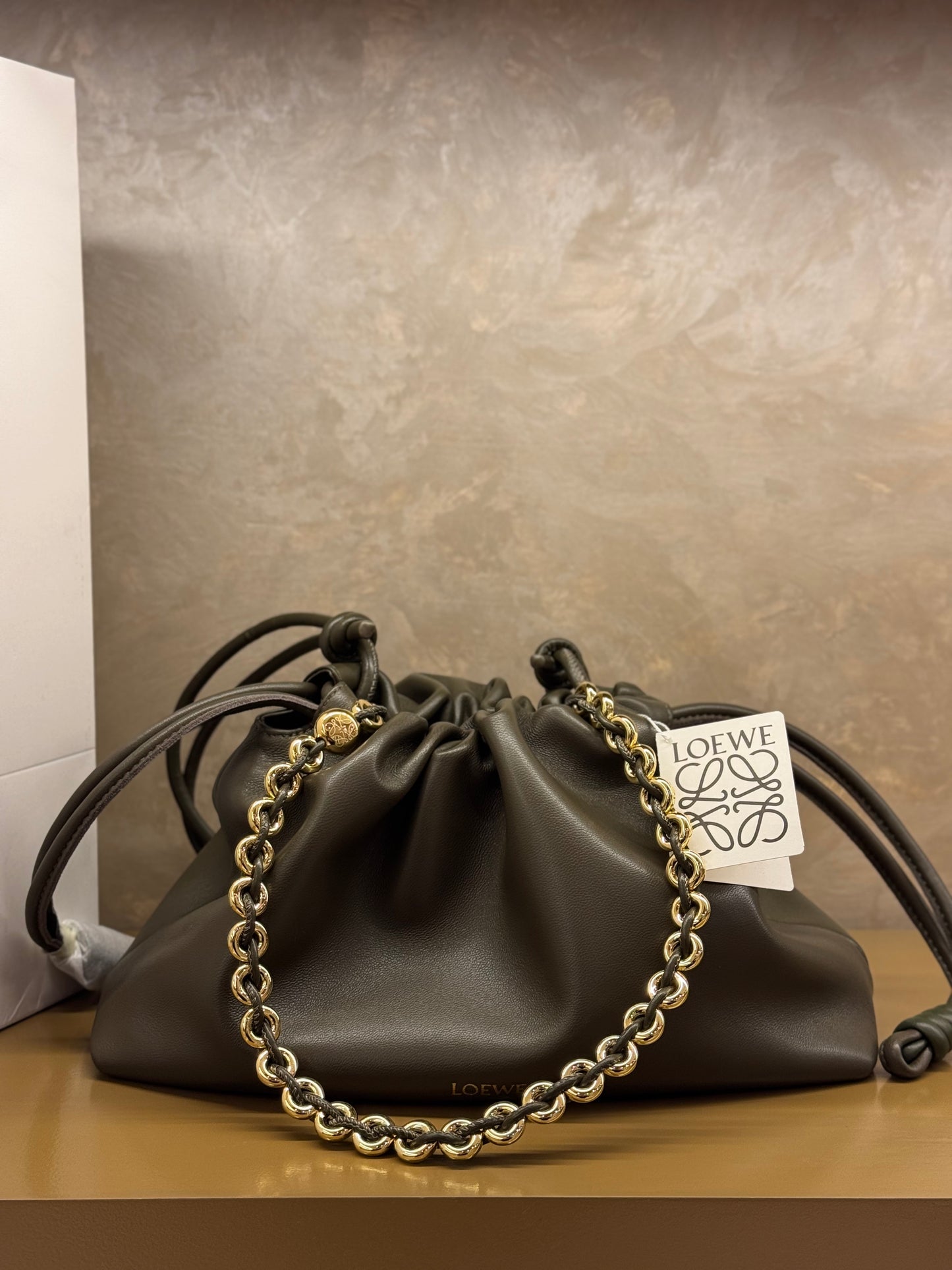 Loewe Medium Flamenco purse in mellow nappa lambskin