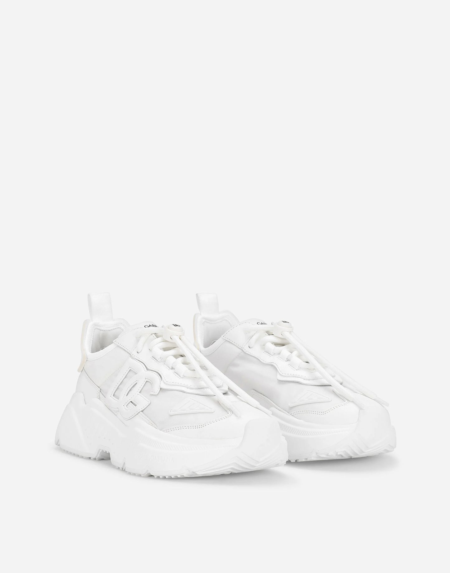 Mixed-materials Daymaster sneakers