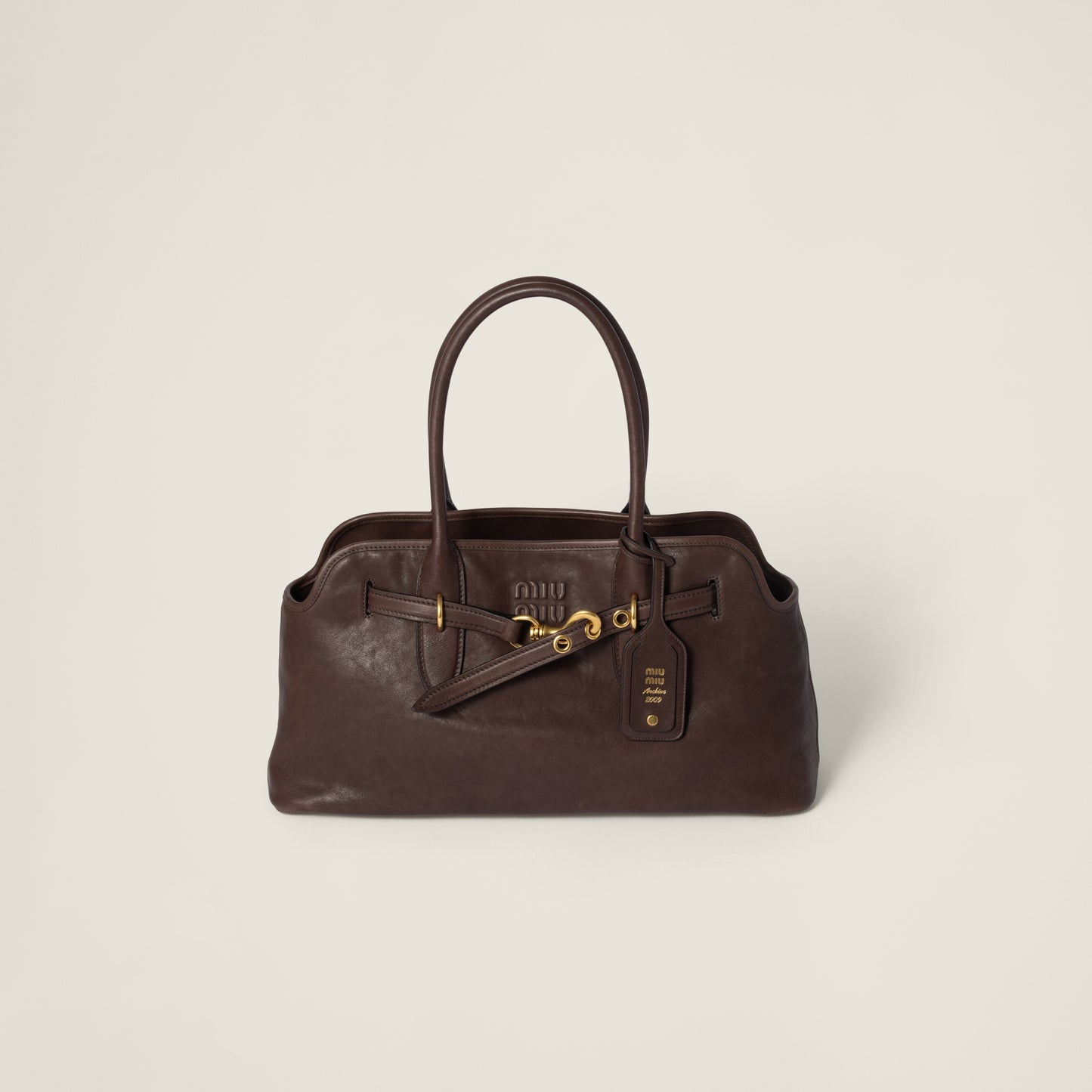Aventure nappa leather bag