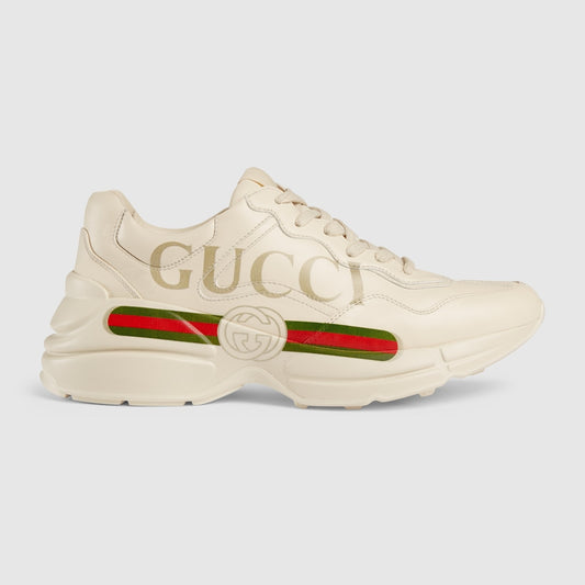 Women's Rhyton sneaker with Gucci logo