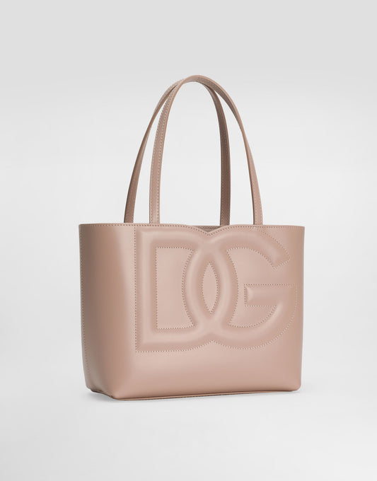 Small calfskin DG Logo shopper