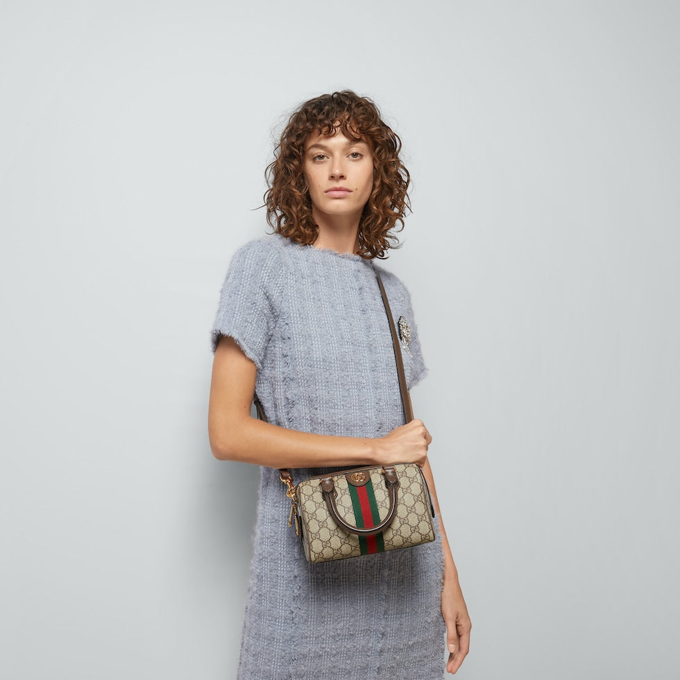 OPHIDIA SMALL BOSTON BAG