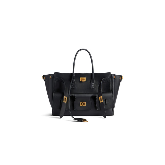BEL AIR SMALL CARRY ALL BAG IN BLACK