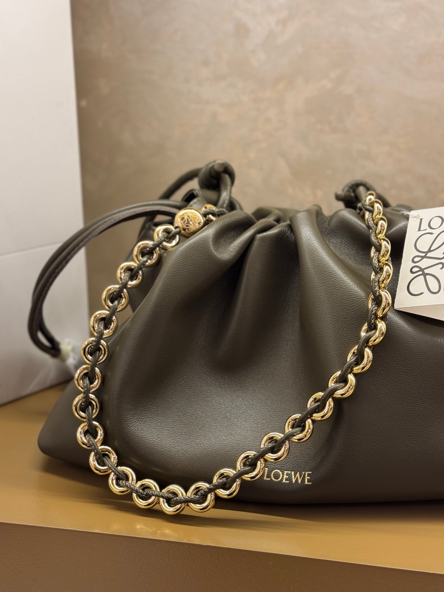 Loewe Medium Flamenco purse in mellow nappa lambskin