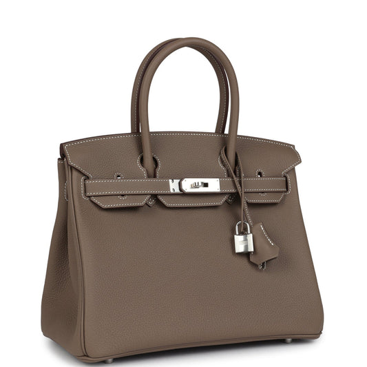 Hermès Birkin 30 Togo Silver Hardware