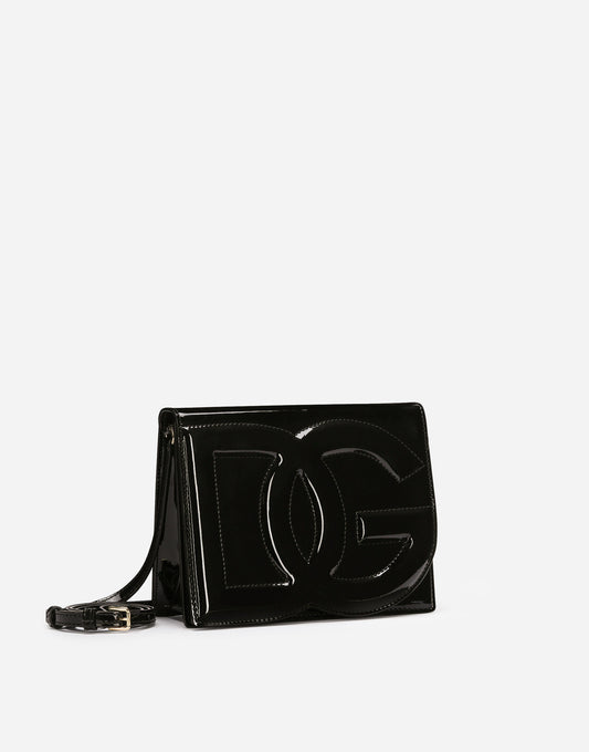 Patent leather DG Logo Bag crossbody bag