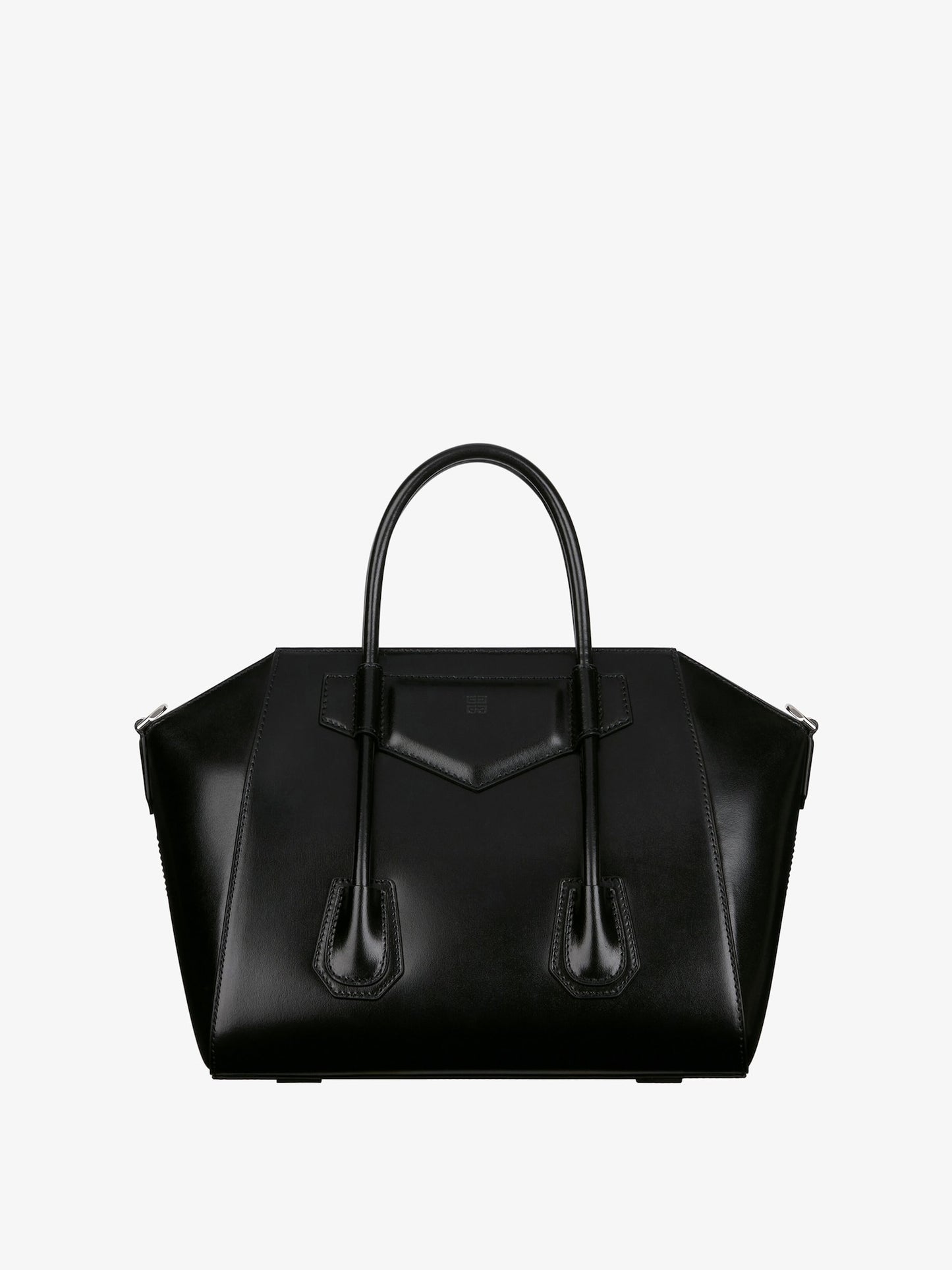 Small Antigona Lock bag in Box leather