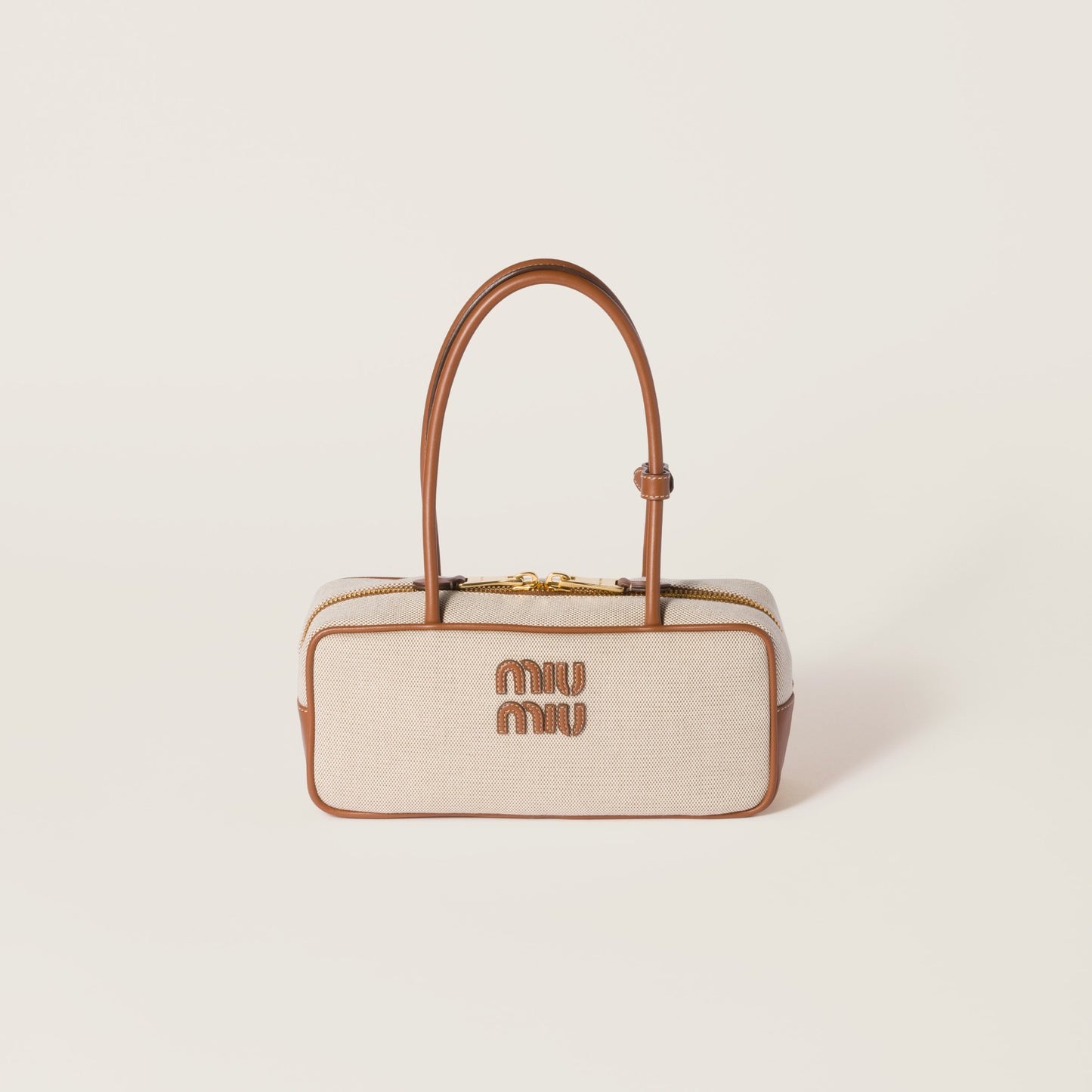 Beau canvas and leather bag