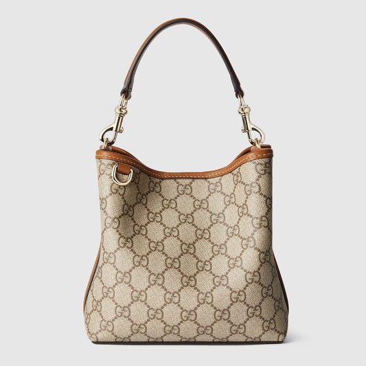 GG EMBLEM SMALL BUCKET BAG