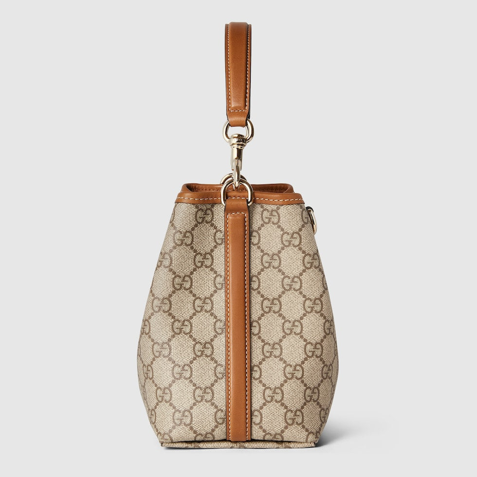 GG EMBLEM SMALL BUCKET BAG