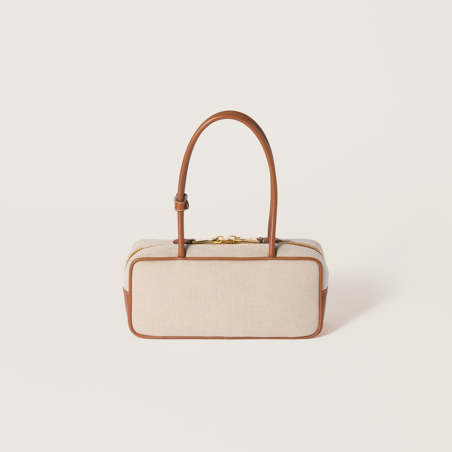 Beau canvas and leather bag