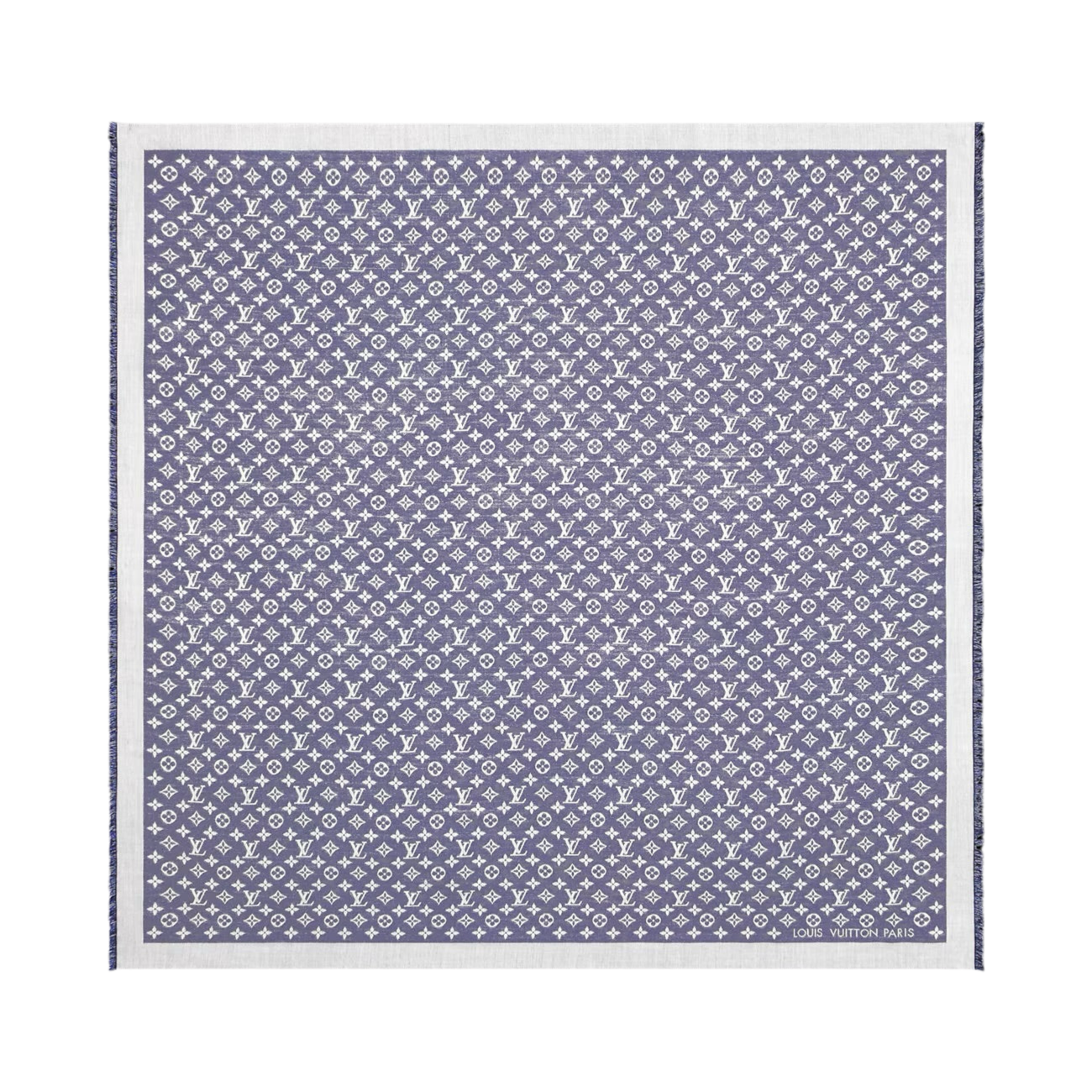 Shawl Monogram Denim