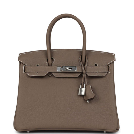Hermès Birkin 30 Togo Silver Hardware