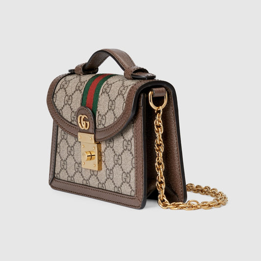 OPHIDIA MINI TOP HANDLE BAG