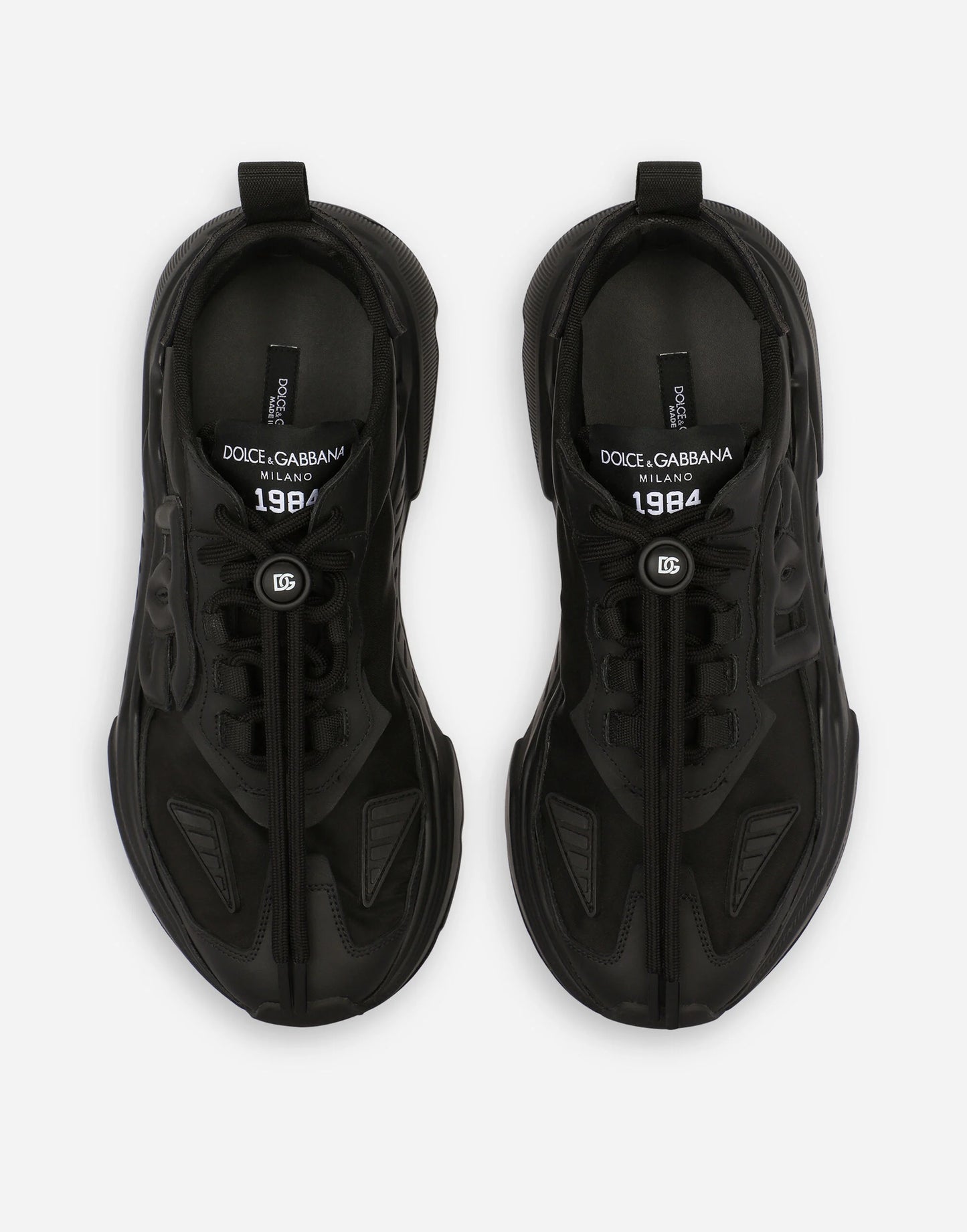 Mixed-materials Daymaster sneakers
