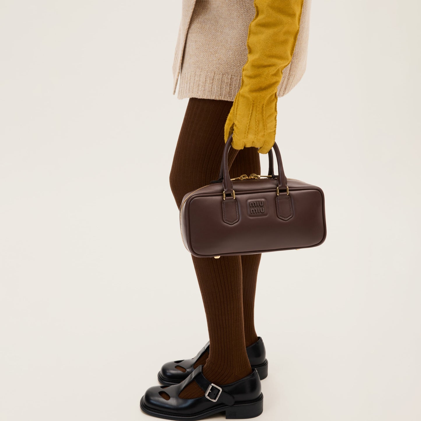 Arcadie leather bag
