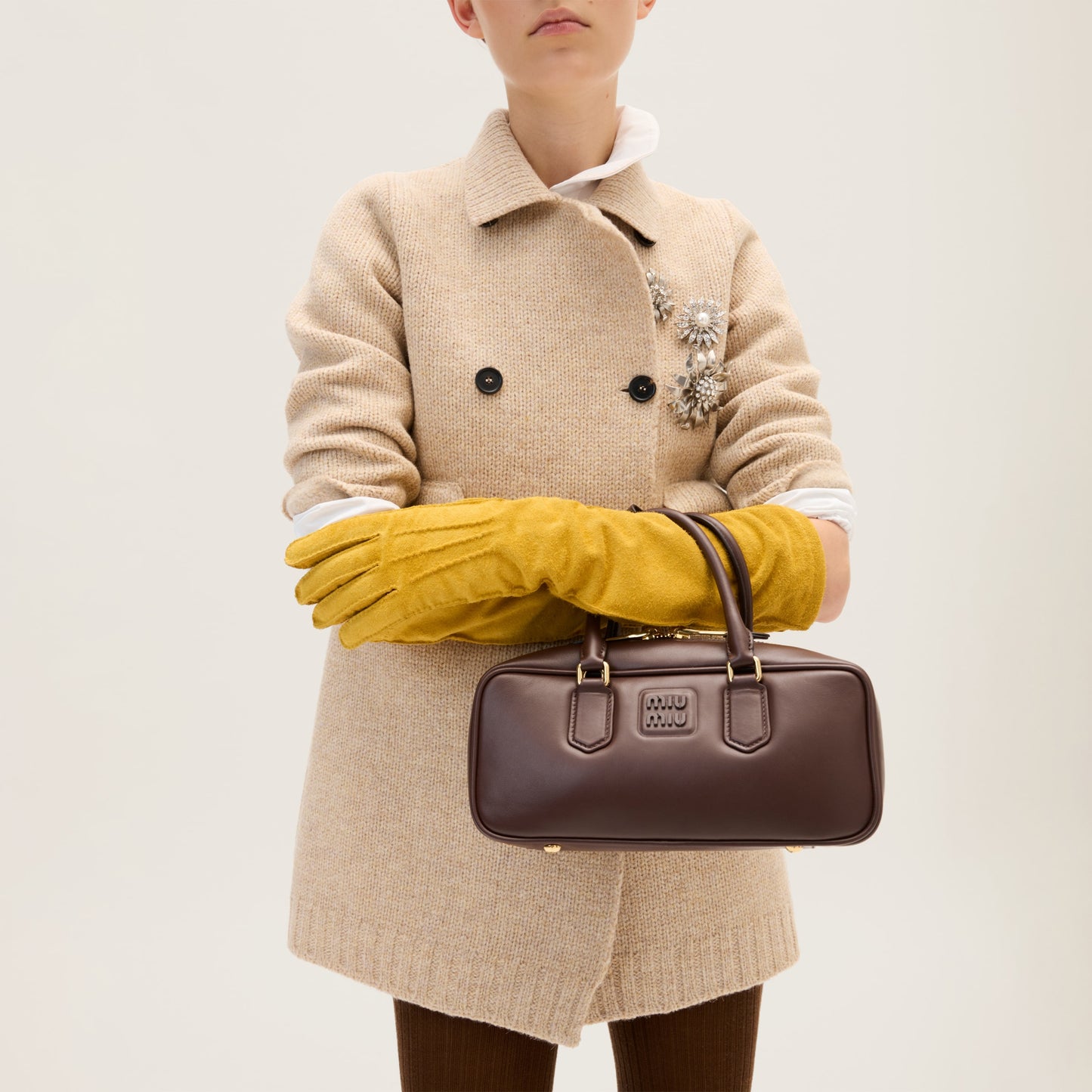 Arcadie leather bag