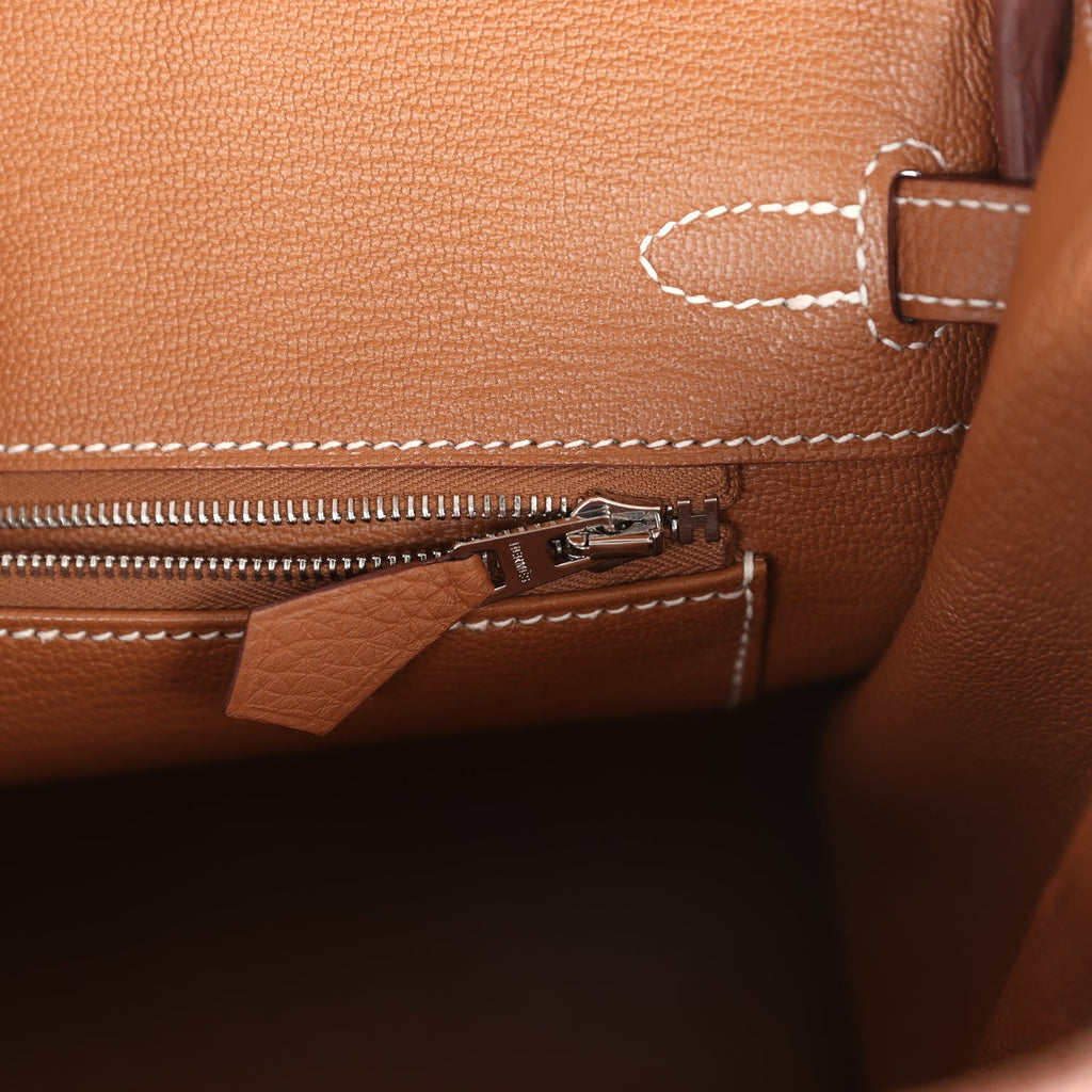 Hermès Birkin 25 Togo Silver Hardware