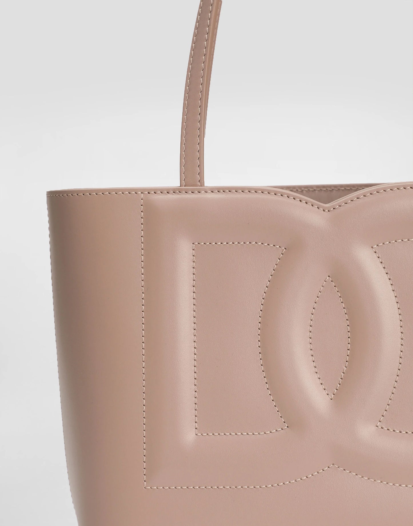 Small calfskin DG Logo shopper