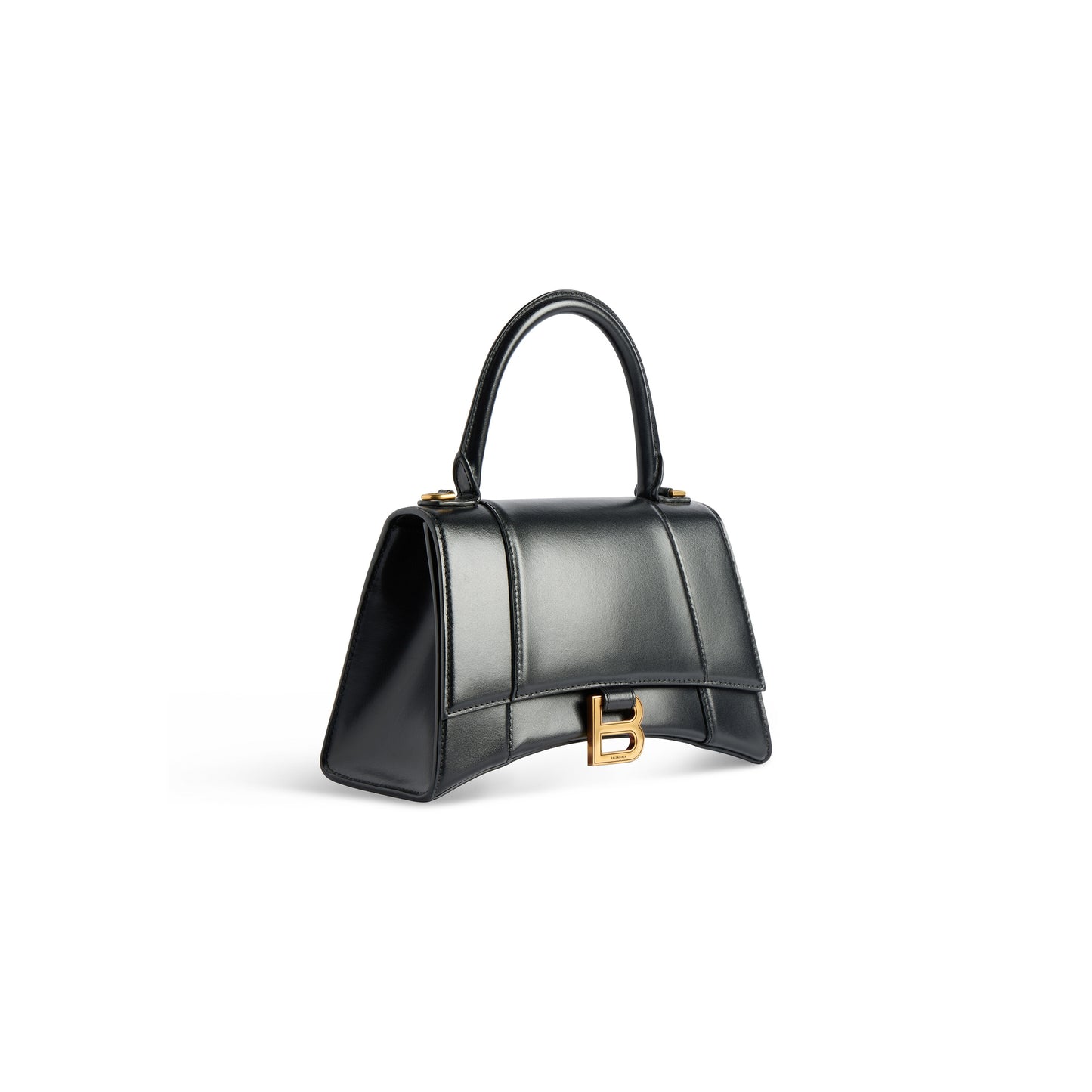 HOURGLASS SMALL HANDBAG BOX IN BLACK