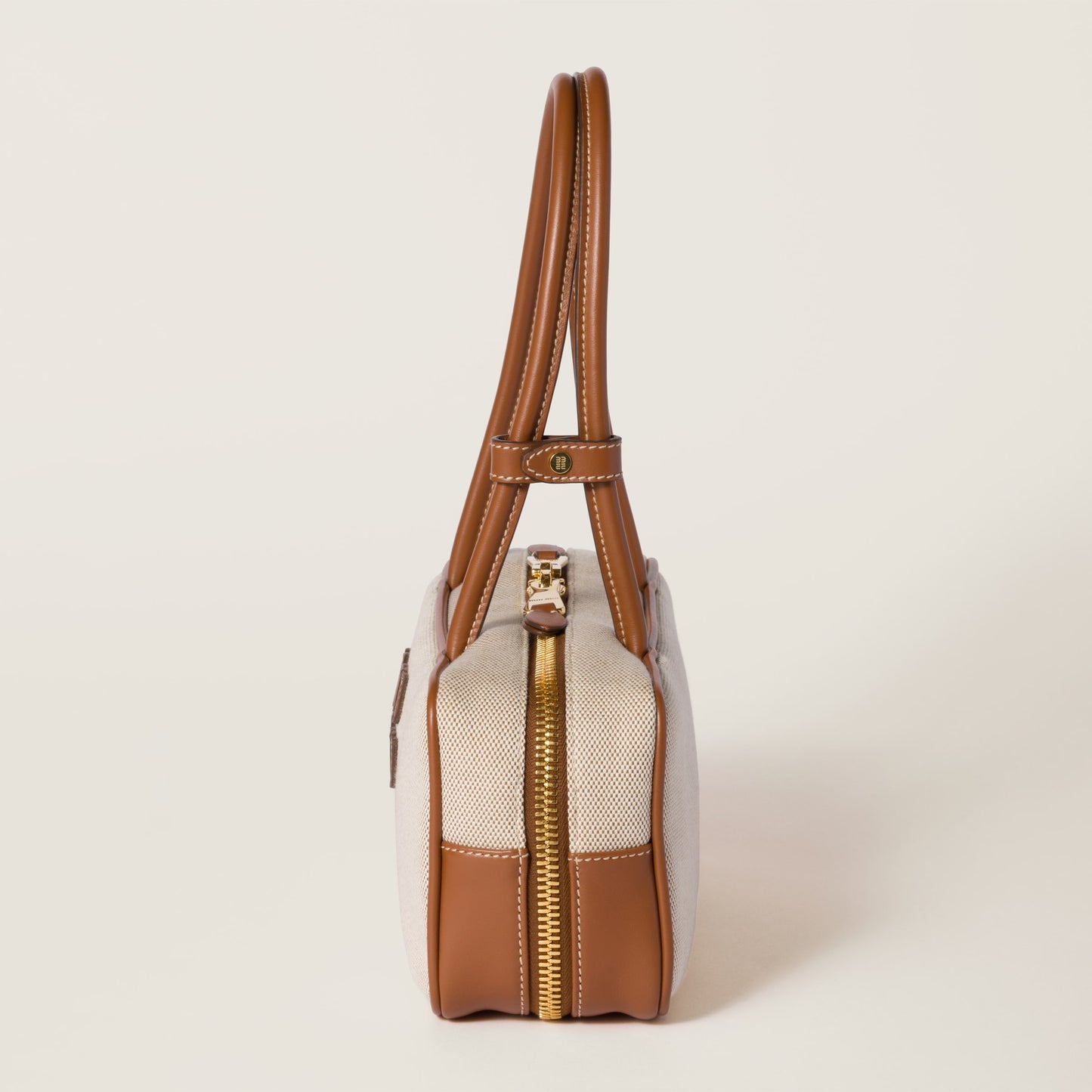 Beau canvas and leather bag