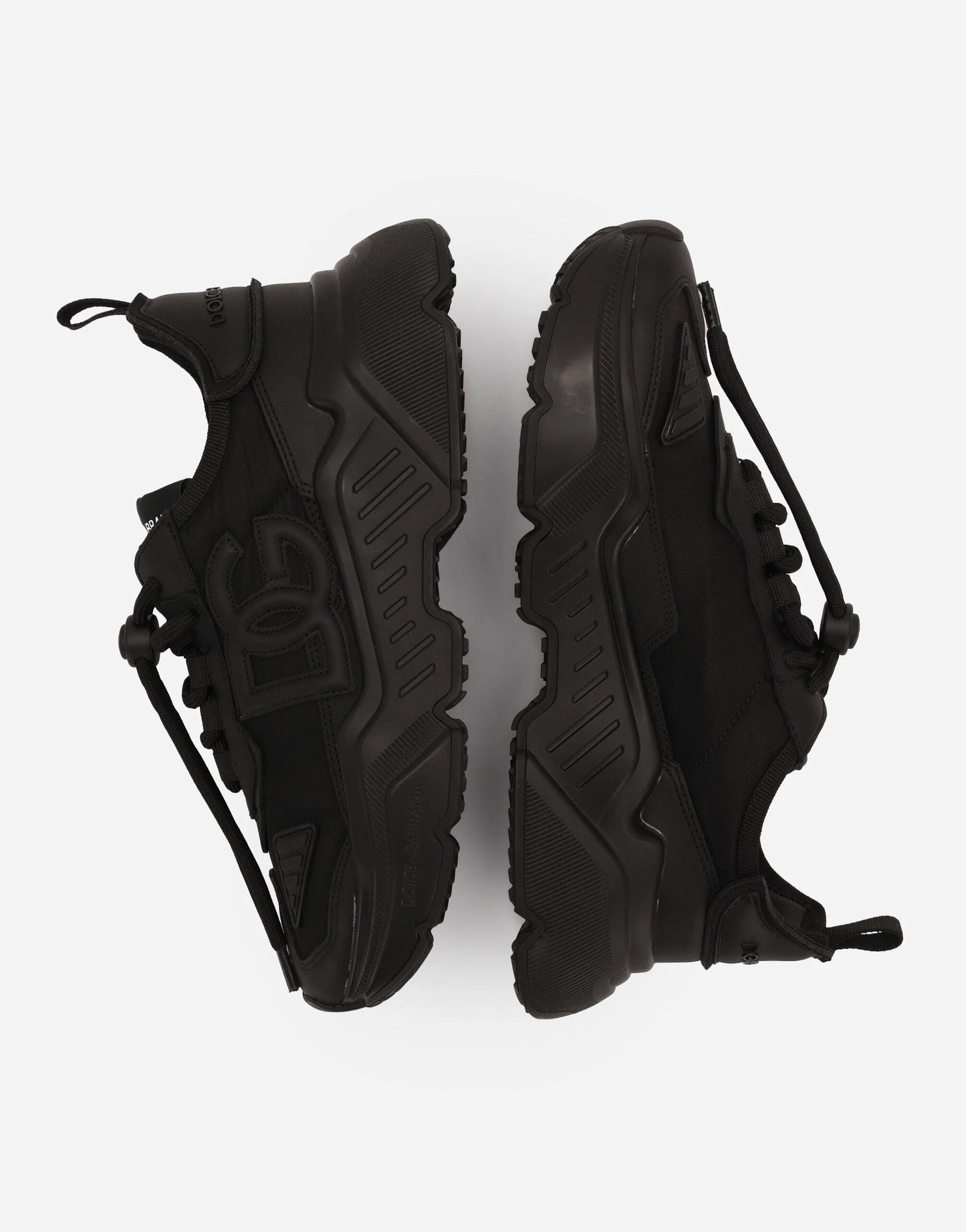 Mixed-materials Daymaster sneakers