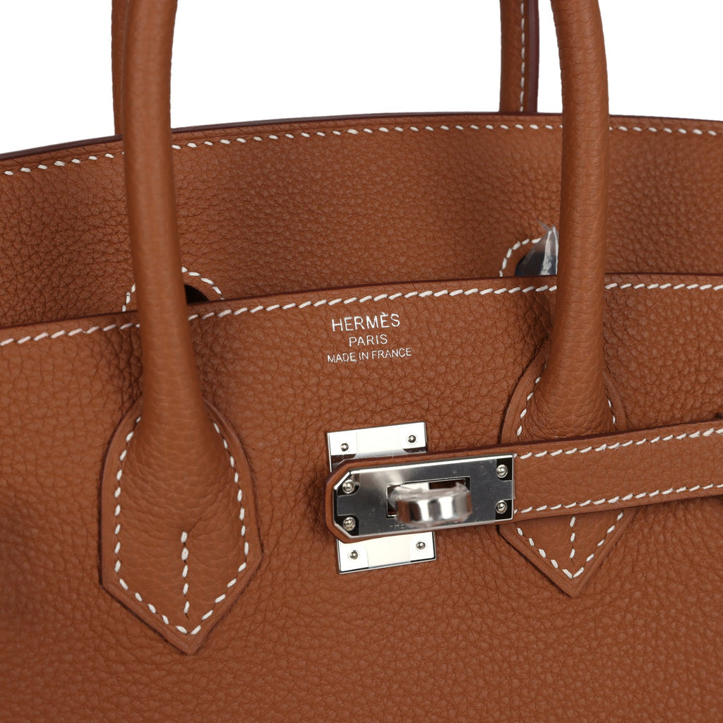Hermès Birkin 25 Togo Silver Hardware