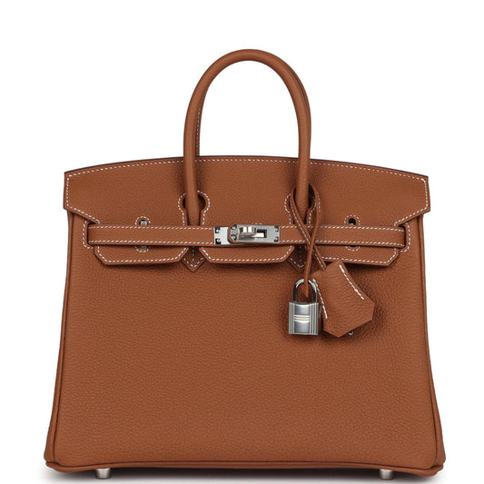 Hermès Birkin 25 Togo Silver Hardware