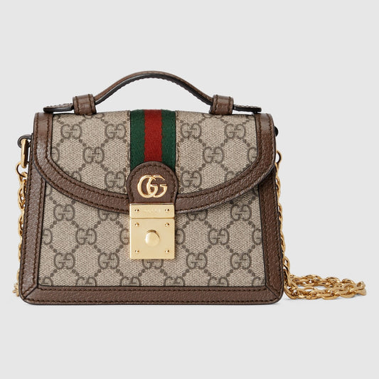 OPHIDIA MINI TOP HANDLE BAG