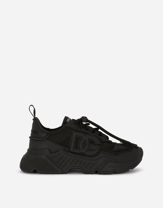 Mixed-materials Daymaster sneakers