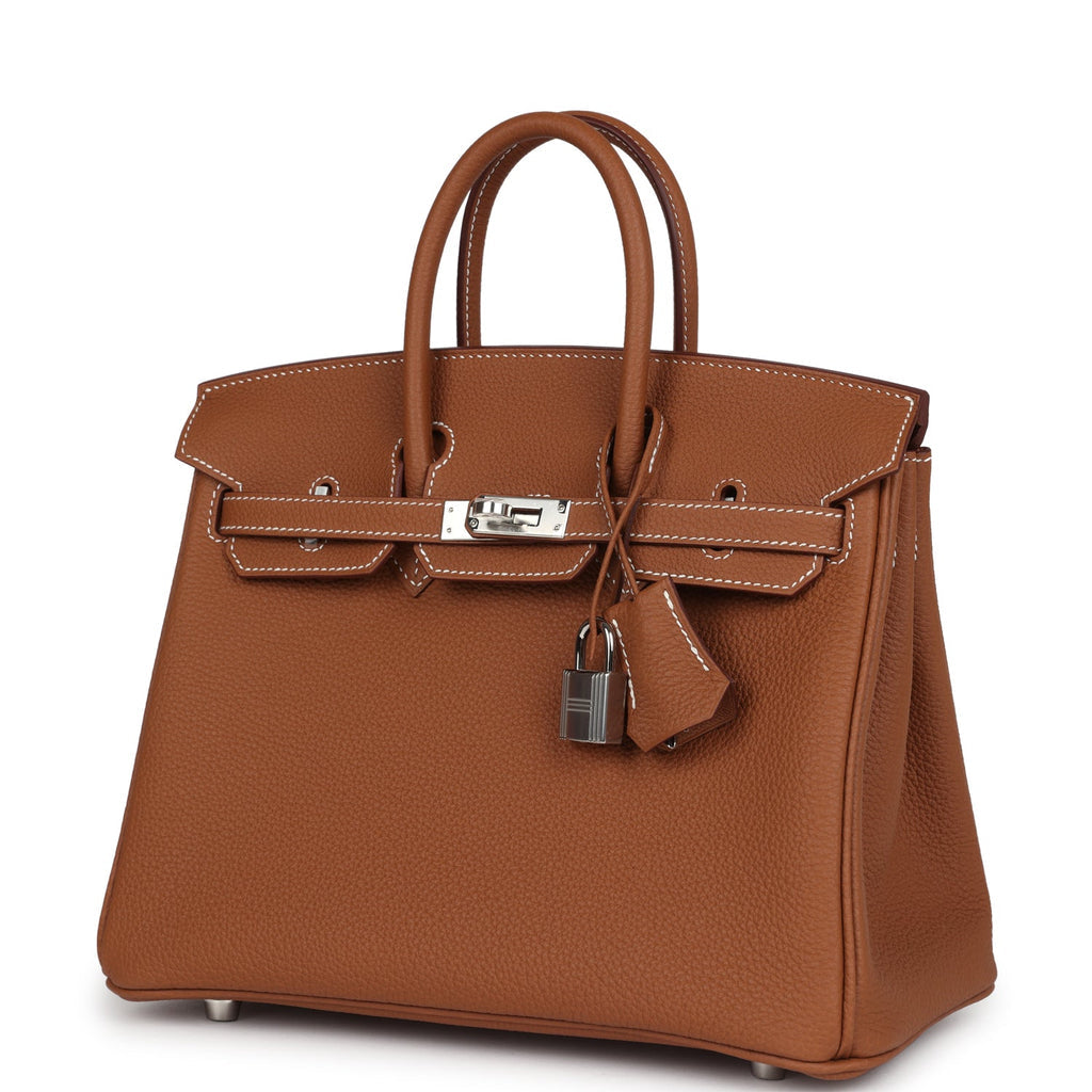 Hermès Birkin 25 Togo Silver Hardware