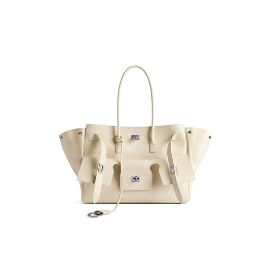 BEL AIR MEDIUM CARRY ALL BAG IN SOYA
